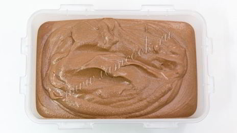 шоколадное мороженое