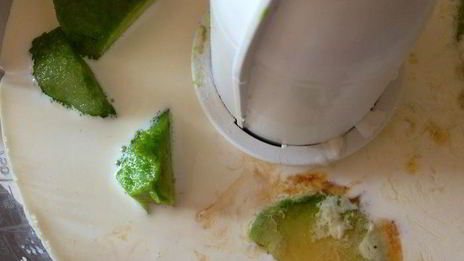 сливочное мороженое с авокадо