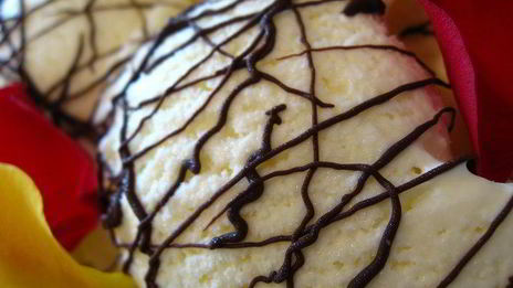 сливочное мороженое страчателла