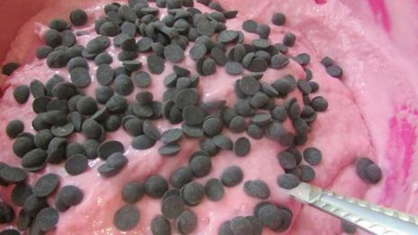 торт-мороженое арбуз