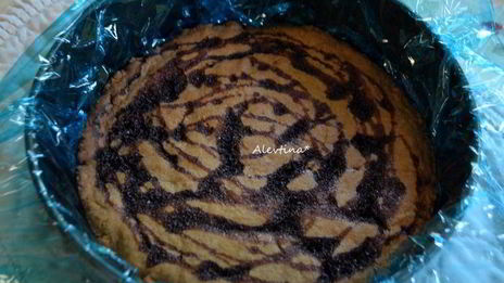 торт-мороженое с ирисовым соусом