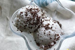 Творожно-дынное мороженое