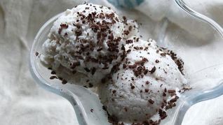 Творожно-дынное мороженое