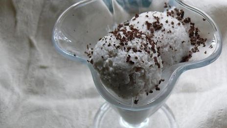 творожно-дынное мороженое