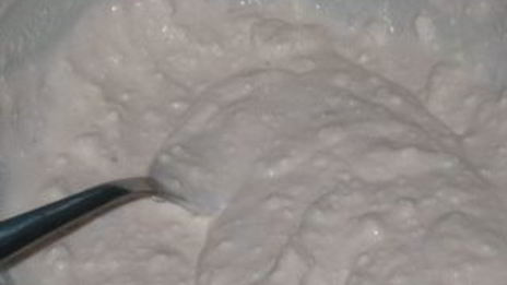 творожно-клубничное мороженое