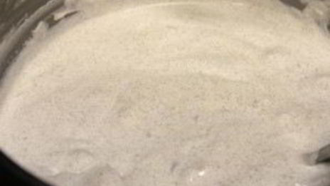 яблочное мороженое с корицей