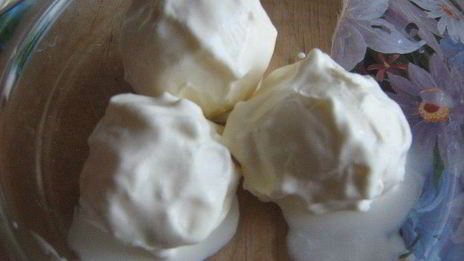 жареное мороженое с фунчезой