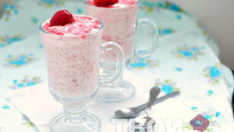 клубничный мусс