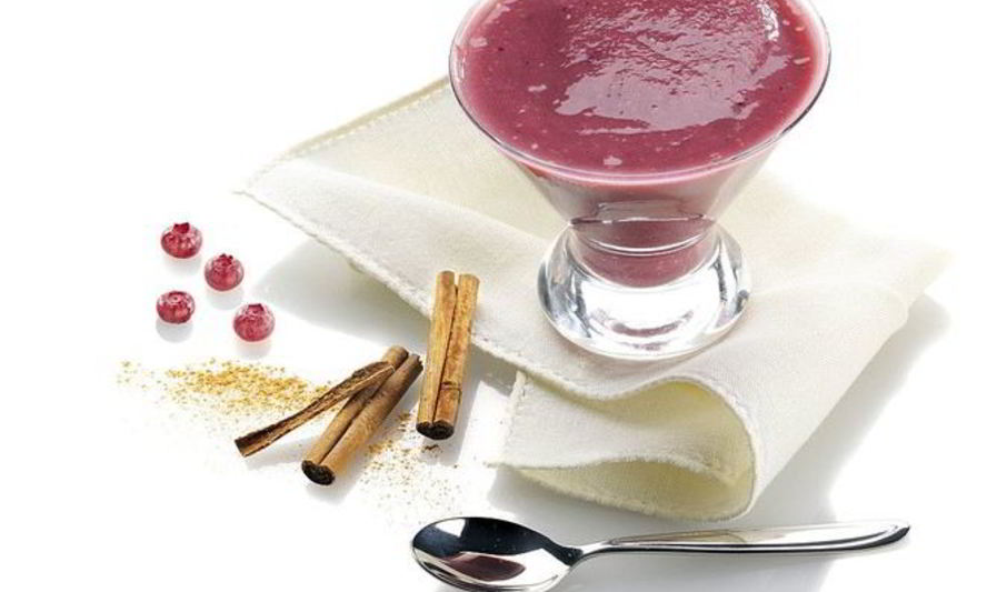 Рецепт клюквенного мусса