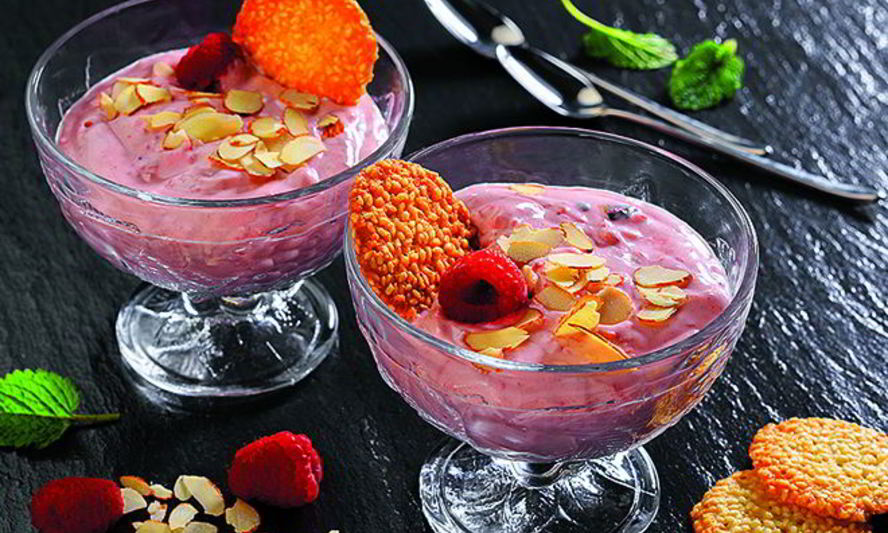 Рецепт малинового мусса