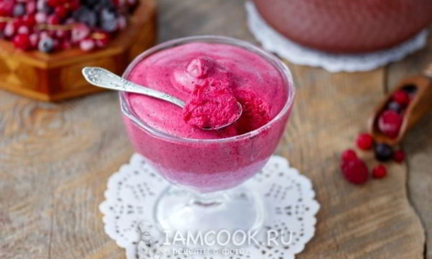 Рецепт ягодного мусса