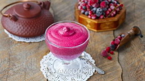 ягодный мусс