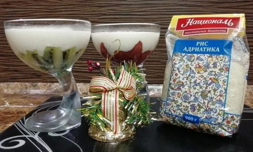 Рецепт нежного рисово-творожный десерт