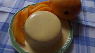 Панна котта с манго