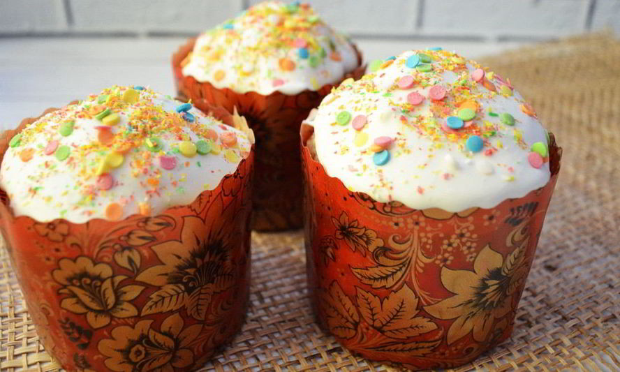 Рецепт диетических куличей