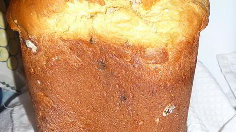 домашний пасхальный кулич из хлебопечки