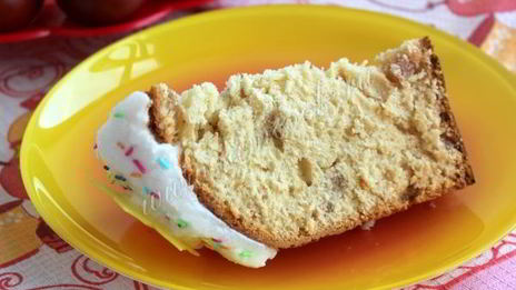 кулич на французском тесте