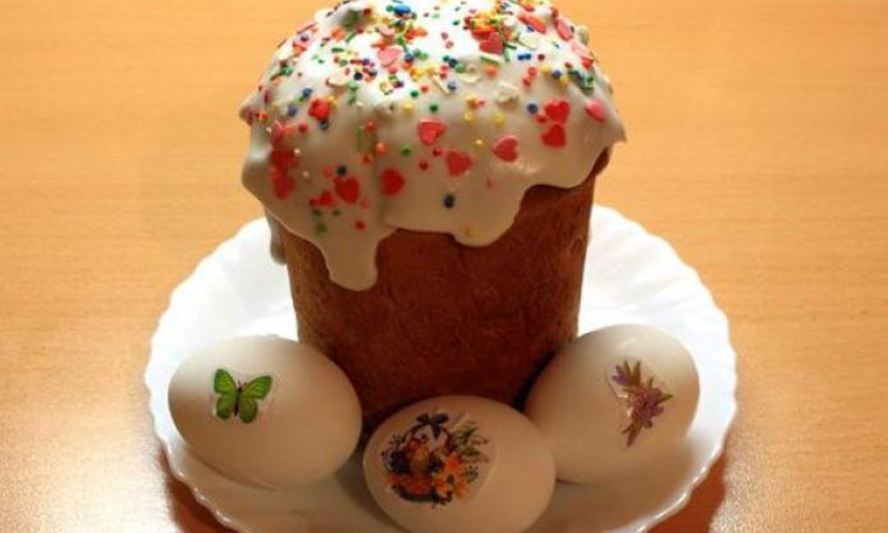 Рецепт кулича на сливках