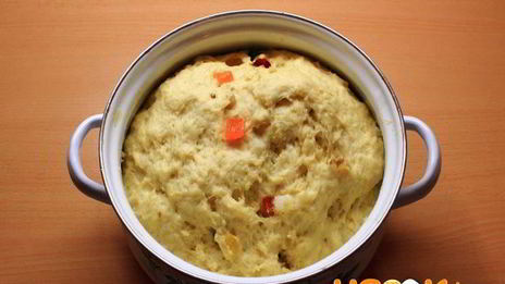 кулич на сливках