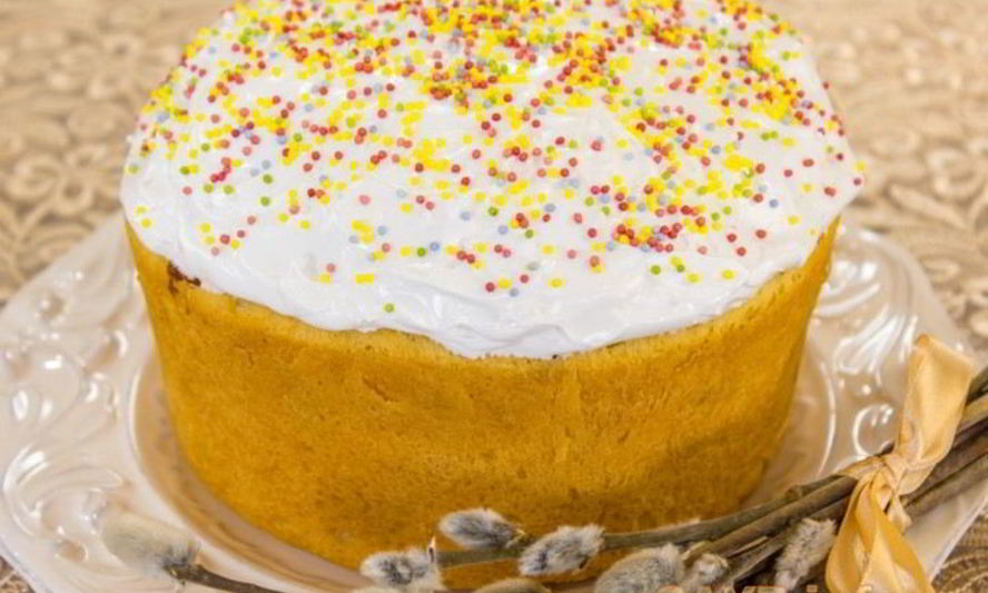 Рецепт кулича на топленом молоке