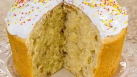 кулич на топленом молоке