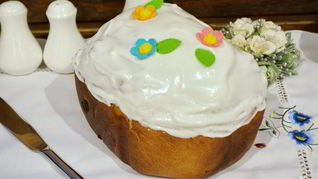 Кулич пасхальный в хлебопечке