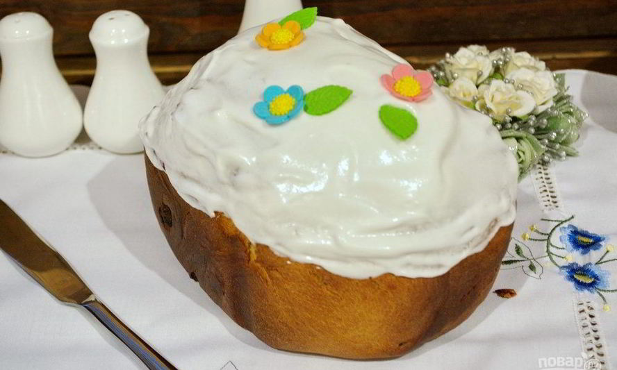 Рецепт кулича пасхального в хлебопечке