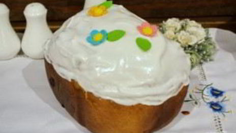 кулич пасхальный в хлебопечке