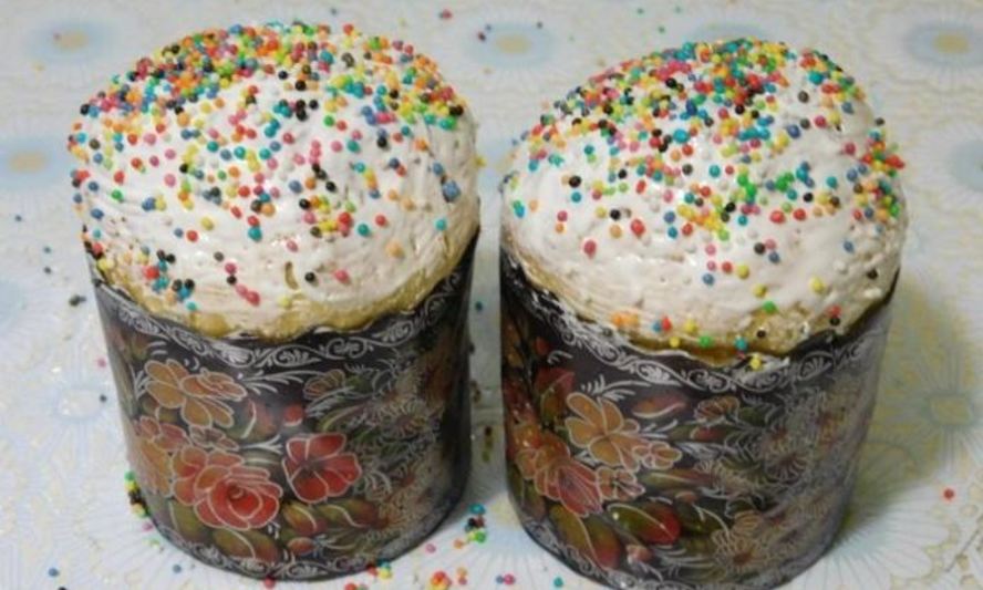 Рецепт кулича с изюмом