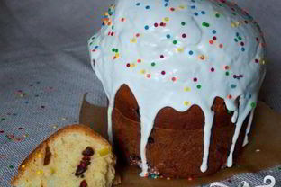 Кулич с шафраном