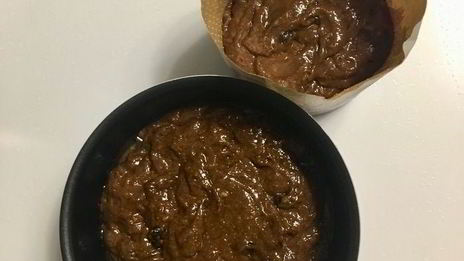 необычный шоколадный кулич