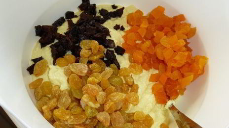 нежная заварная пасха с шафраном