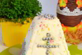 Пасха ореховая на заварных сливках