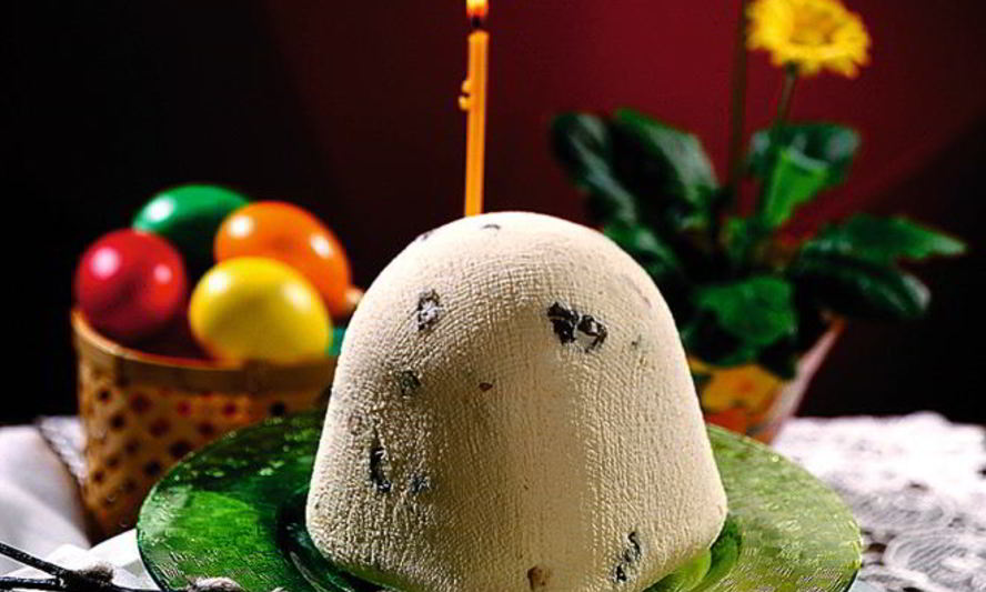 Рецепт пасхи творожной с изюмом