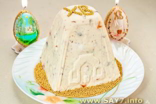 Пасха творожная