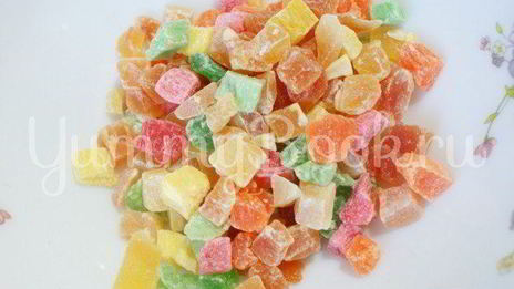 пасхальное желе с цукатами