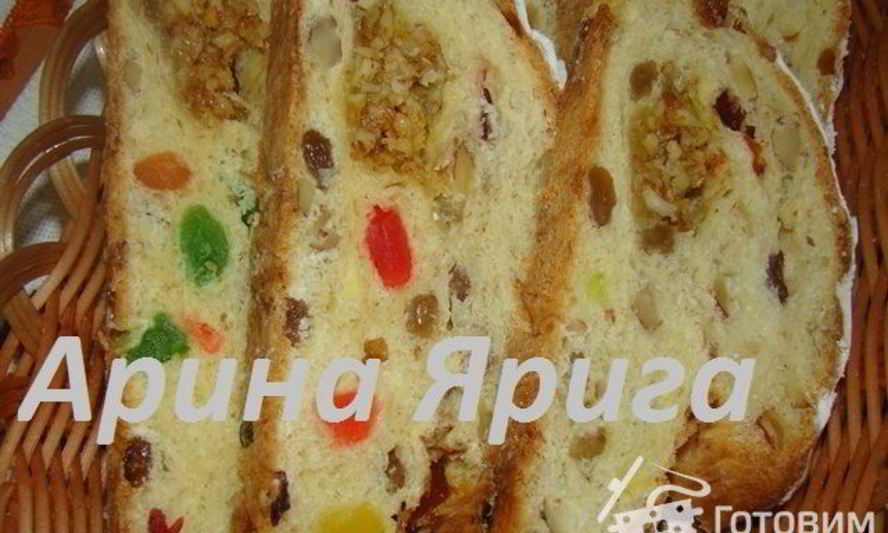 Рецепт пасхального хлеба