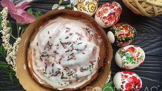 Пасхальный кулич без дрожжей