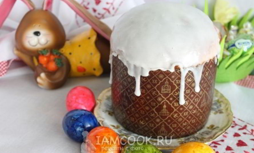 Рецепт пасхального кулича на сгущенном молоке