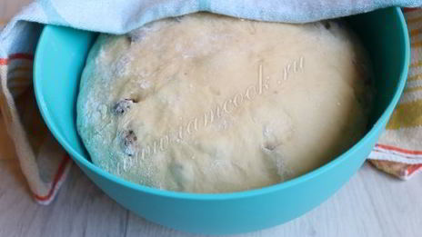 пасхальный кулич на сгущенном молоке