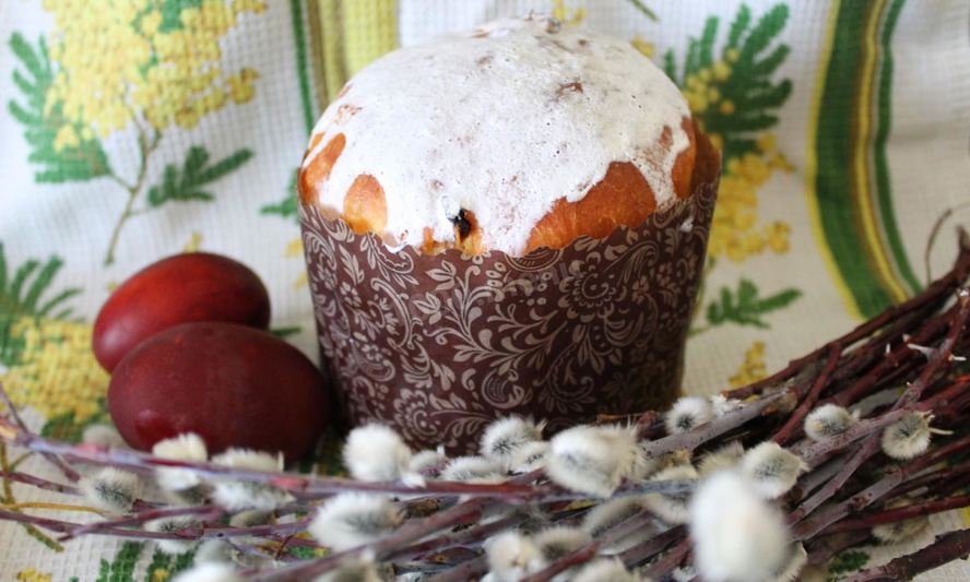 Рецепт пасхального кулича на сухих дрожжах в духовке