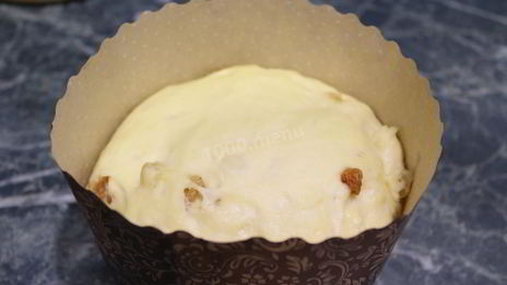 пасхальный кулич на сухих дрожжах в духовке