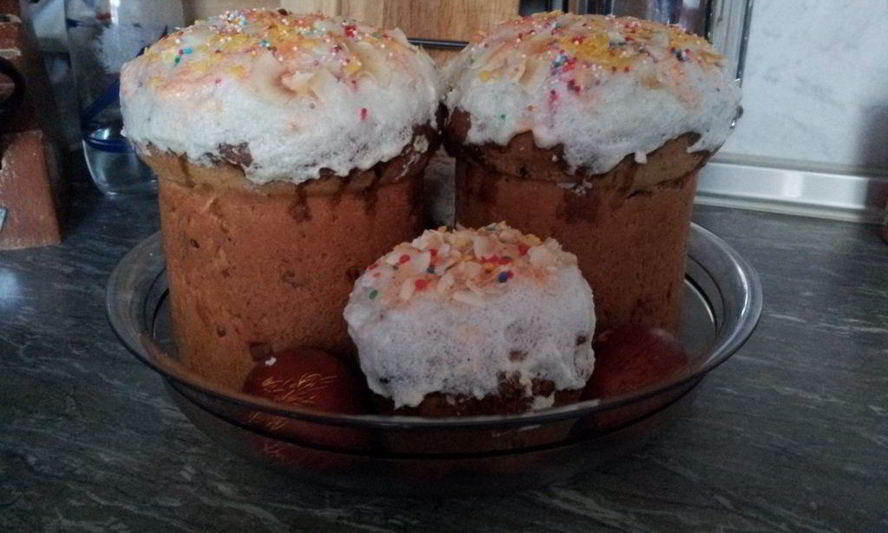 Рецепт пасхального кулича на закваске без дрожжей