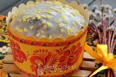 Пасхальный творожный кулич
