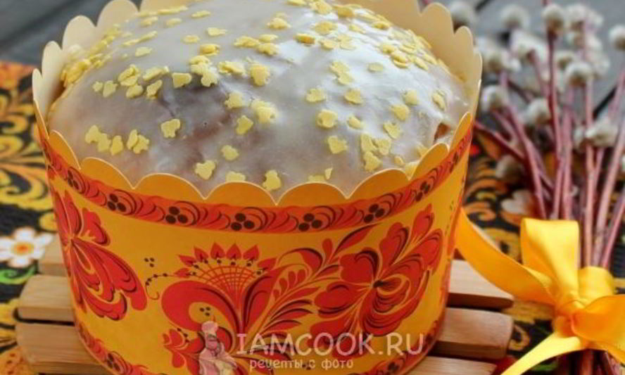 Рецепт пасхального творожного кулича