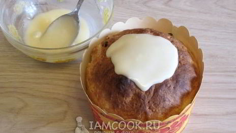 пасхальный творожный кулич