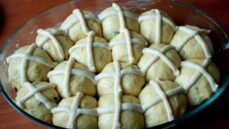 пасхальные булочки