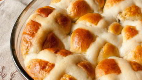 пасхальные булочки