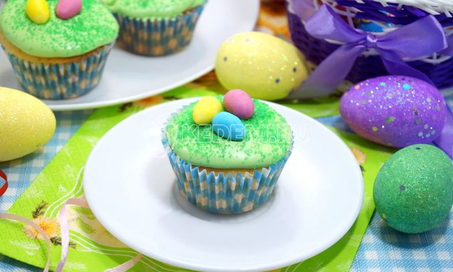 Рецепт пасхальных кексов куличики