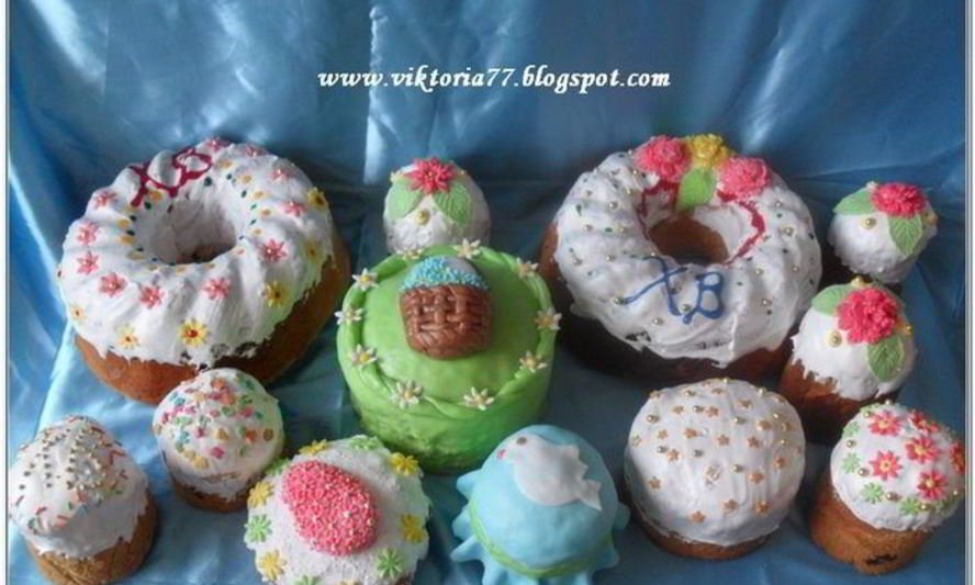 Рецепт пасхальных куличей